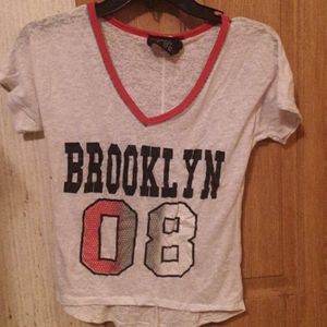 A white see thru shirt